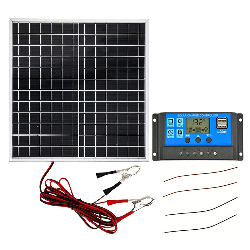 Portable Waterproof Solar Panel Kit