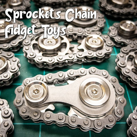 Bike Chain Fidget Spinner Toy