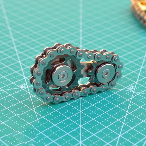 Bike Chain Fidget Spinner Toy