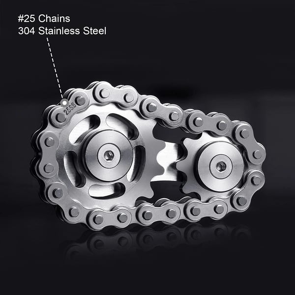 Bike Chain Fidget Spinner Toy