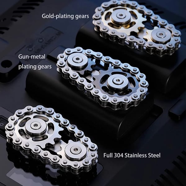 Bike Chain Fidget Spinner Toy