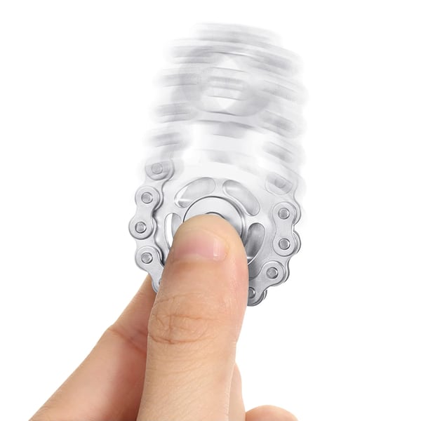Bike Chain Fidget Spinner Toy