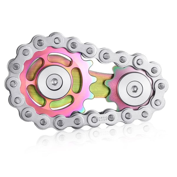 Bike Chain Fidget Spinner Toy