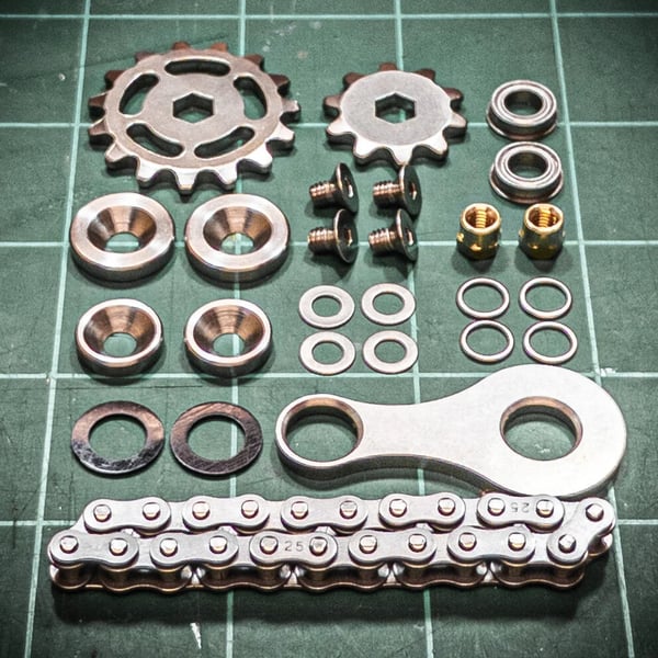 Bike Chain Fidget Spinner Toy