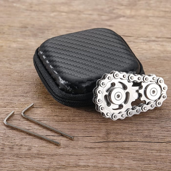 Bike Chain Fidget Spinner Toy