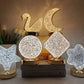 3-Color LED Crystal-Like Atmosphere Lamp