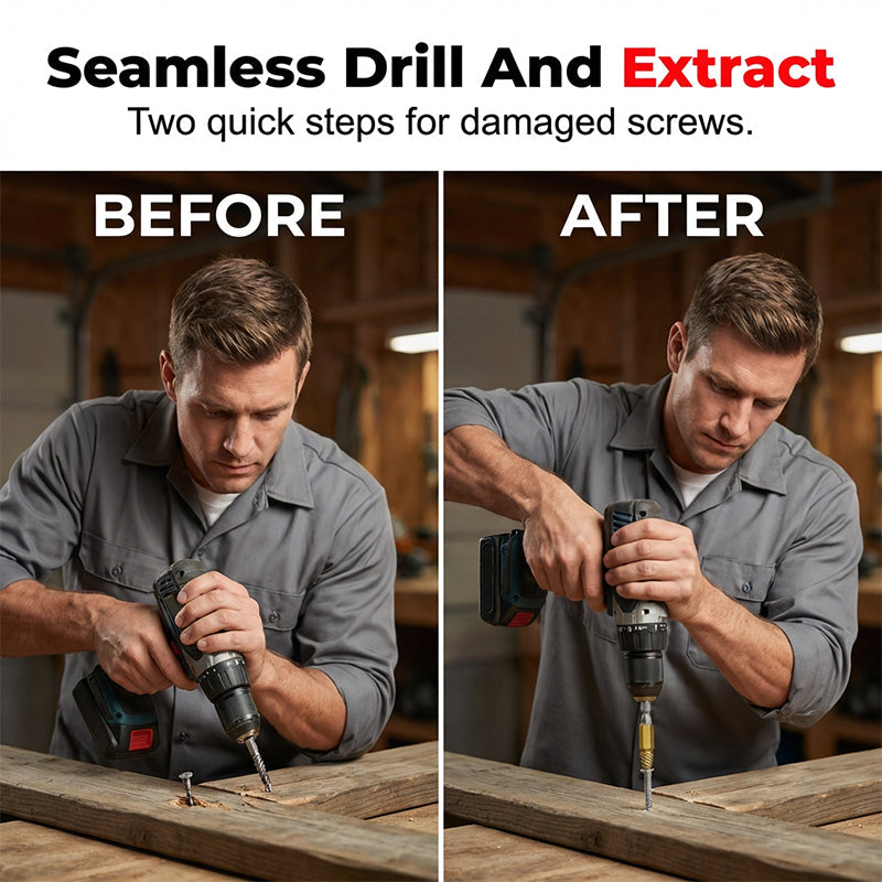 High-Speed Steel Bolt & Screw Remover Kit