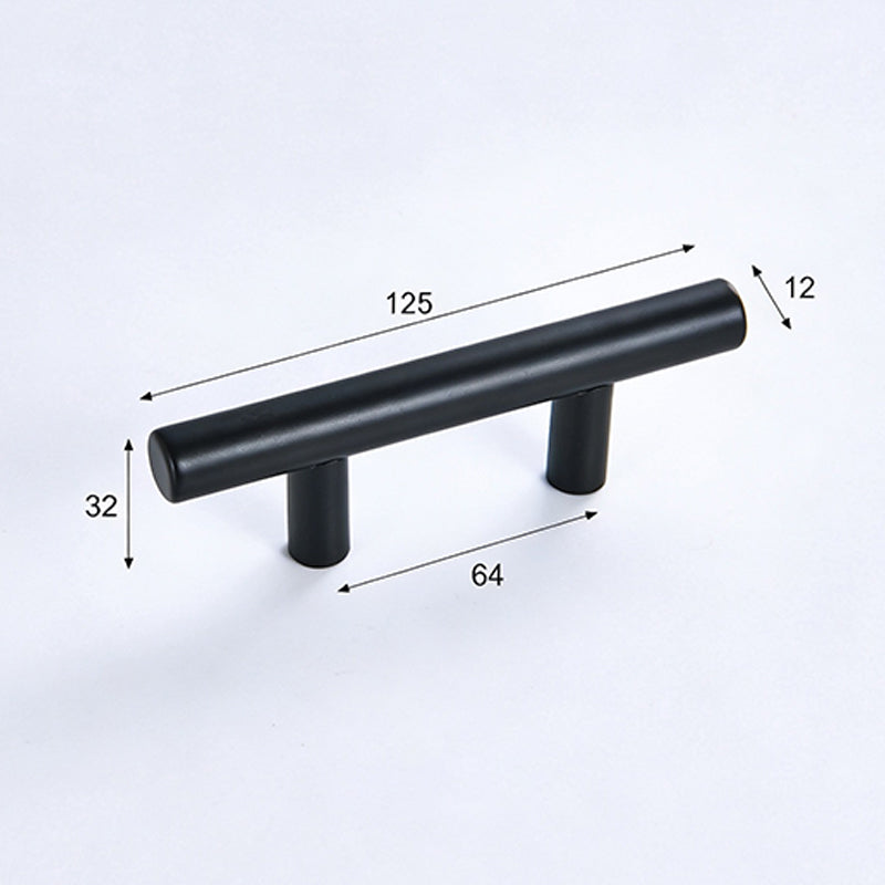 Modern Stainless Steel T-Bar Cabinet Handles