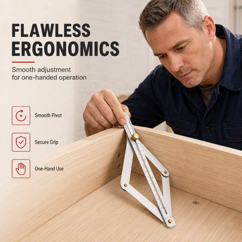 Precision Angle Measuring Square
