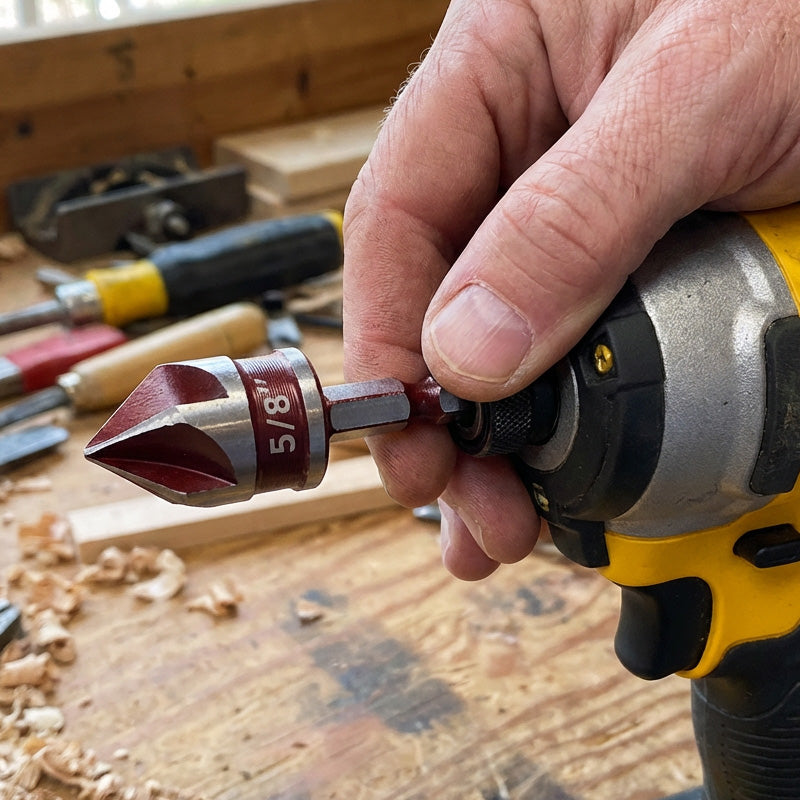 5PCS or 3PCS Countersink Drill Bit Set for Woodworking