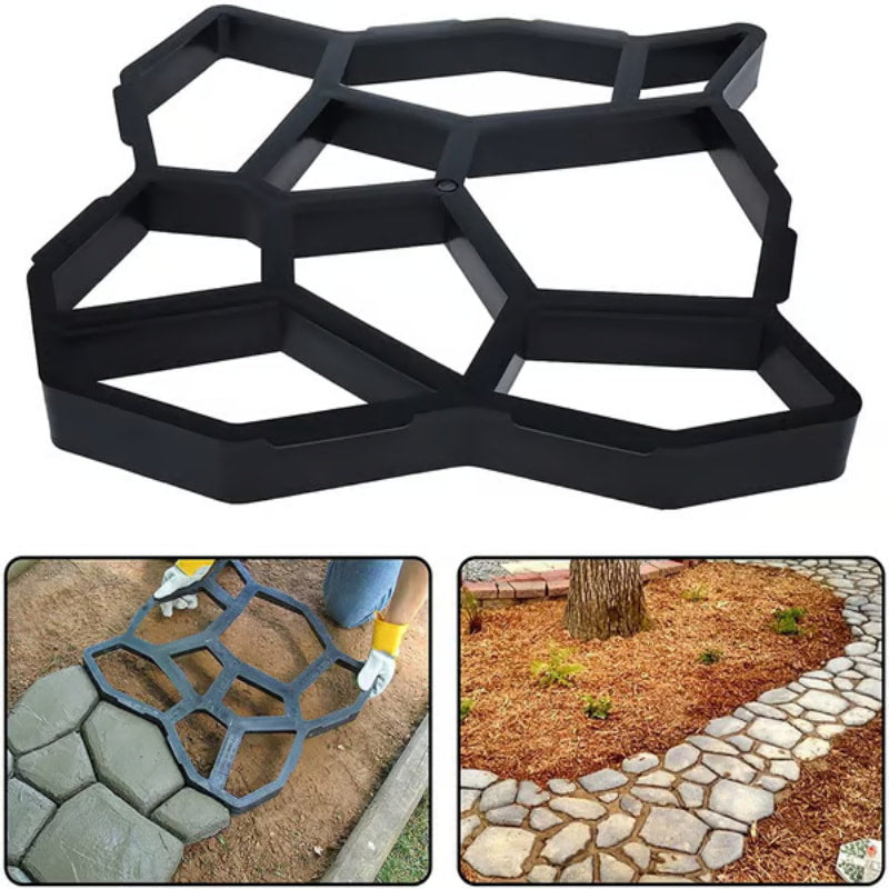 Creative DIY Patio Paving Mold