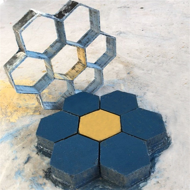 Creative DIY Patio Paving Mold