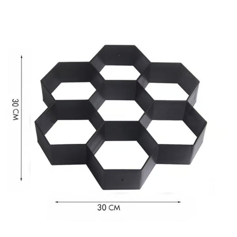 Creative DIY Patio Paving Mold