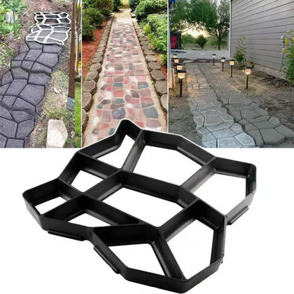 Creative DIY Patio Paving Mold