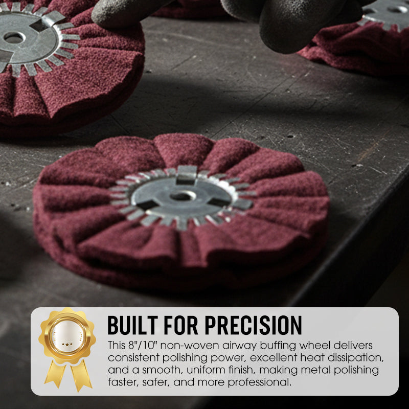 8"/10" Non-Woven Airway Buffing Wheel