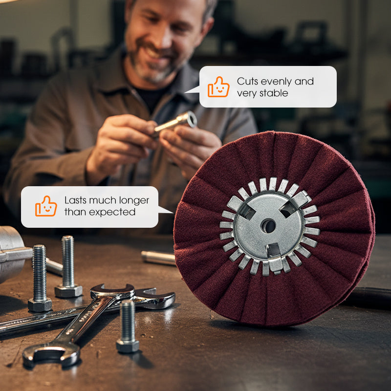 8"/10" Non-Woven Airway Buffing Wheel