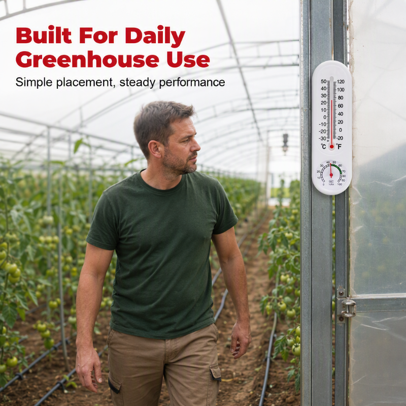 Precision Greenhouse Thermo Hygrometer