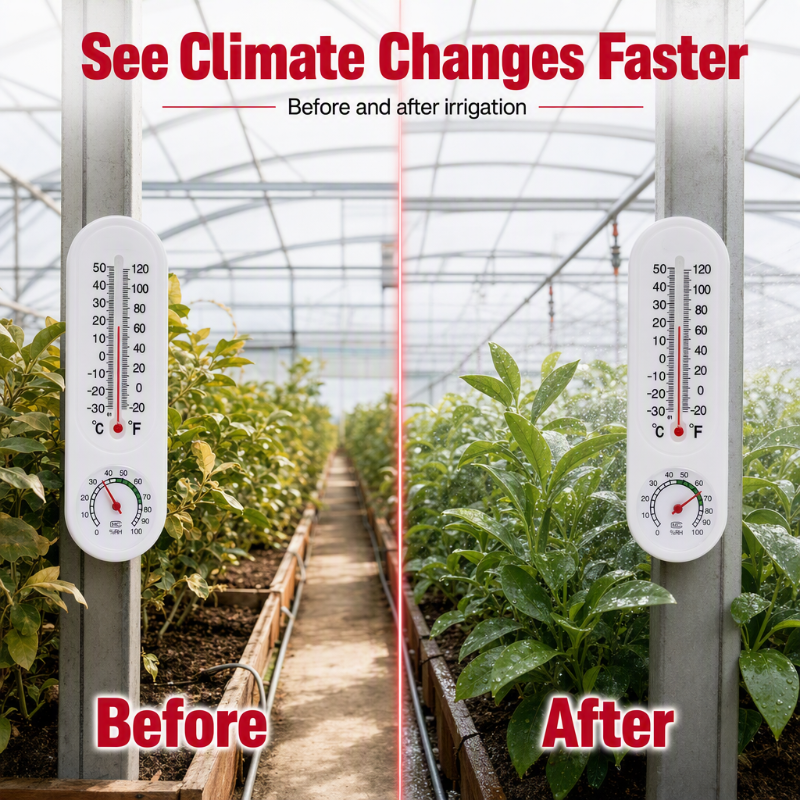 Precision Greenhouse Thermo Hygrometer