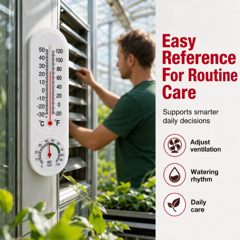 Precision Greenhouse Thermo Hygrometer