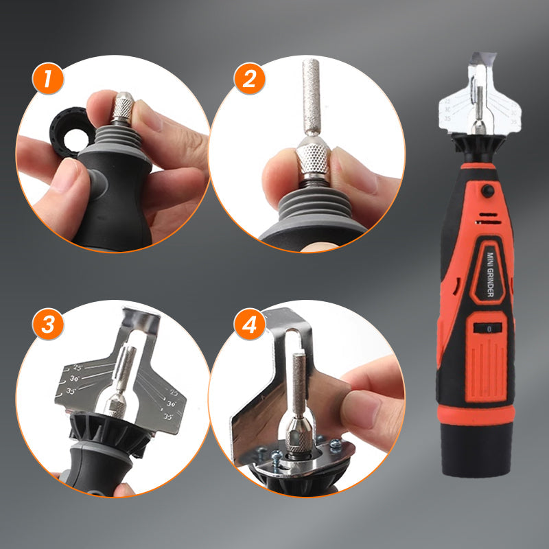 Handheld Mini Electric Chainsaw Sharpening Kit