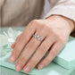 Refined Delicate Butterfly Accent Ring
