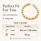 Women's Elegant Heart Link Bracelet