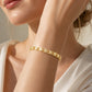 Women's Elegant Heart Link Bracelet