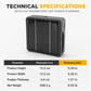 4-Slot Solar Lithium Battery Charger
