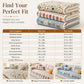 Plush Winter Non-Slip Sofa Cover & Pillowcase
