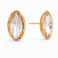 1 Pair of Stainless Steel Rhinestone Stud Earrings for Women