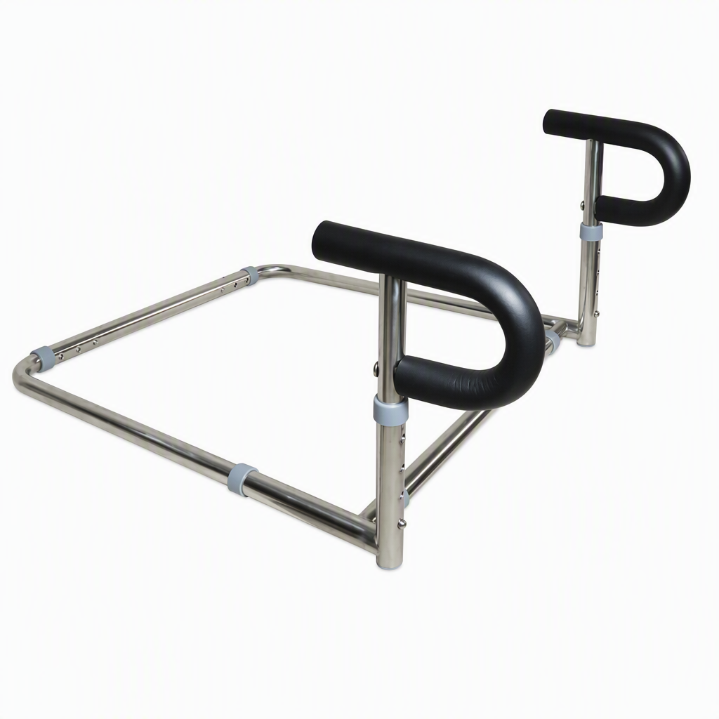 Sofa Stand Assist Rail for Elderly Stainless Steel Sit to Stand Support Frame Grab Bar Mobility Aid