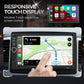 7-Inch Double DIN Car Stereo with iOS & Android Auto