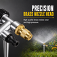 Automatic Rotating Lawn Sprinkler with Alloy Ground Spike and Copper Nozzle Garden Irrigation Tool Set