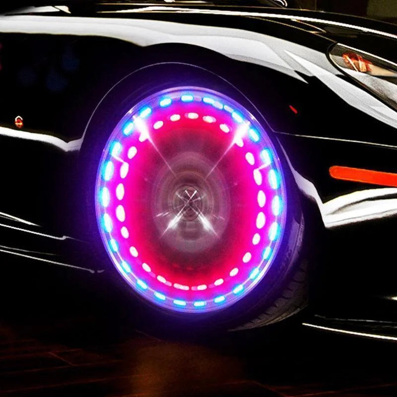 ⏳🔥LIMITED-TIME 50% OFF! ⏰Waterproof LED wheel lights💡