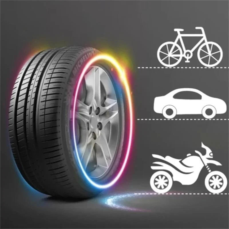 ⏳🔥LIMITED-TIME 50% OFF! ⏰Waterproof LED wheel lights💡