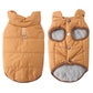 🐕 50% OFF! ✨ Hooded Dog Coat – Windproof Outer Layer, Thick Polar Fleece Lining & Built-In Harness Ring – Cozy Winter Protection for Small & Medium Pets 🧥