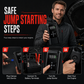 🚗 Save 50%! 🔋 Jump Starter & Tire Inflator – Smart clamps & EVA case ✨