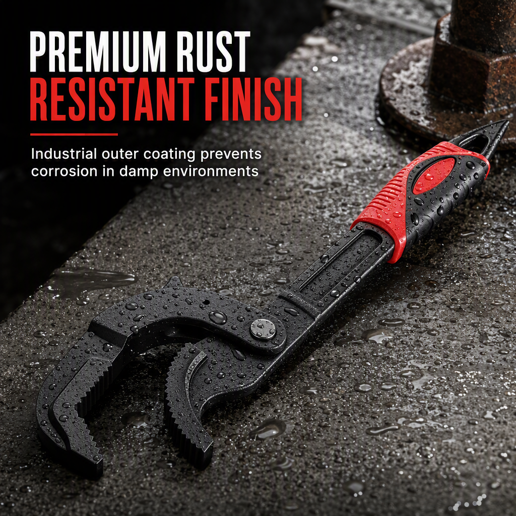 Multifunctional Self-locking Wrench Tool for Home Use
