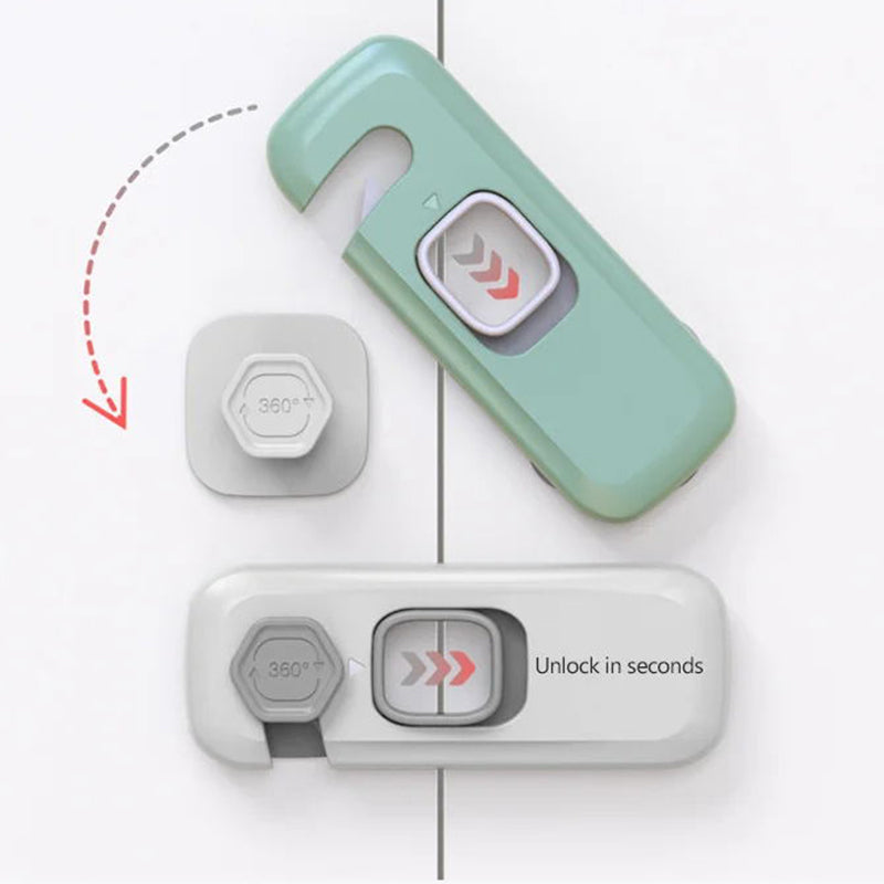 2pcs Multifunctional Child Proof Refrigerator Locks