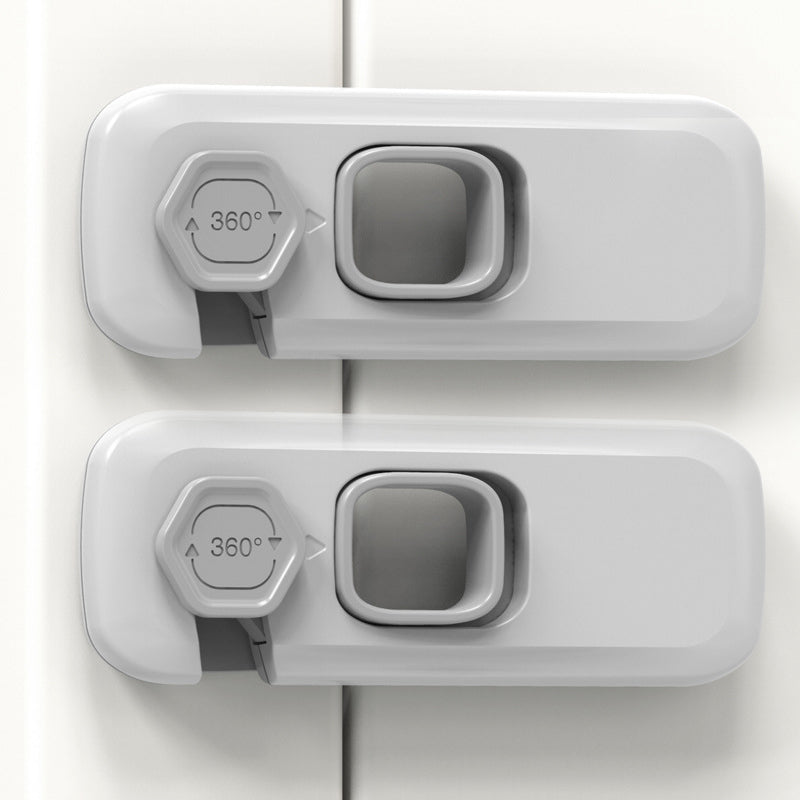 2pcs Multifunctional Child Proof Refrigerator Locks