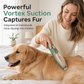 🐾 Low Noise Pet Grooming Kit: Vacuum Clippers, Dual Motor, Rounded Blades, Mess-Free Hair Capture