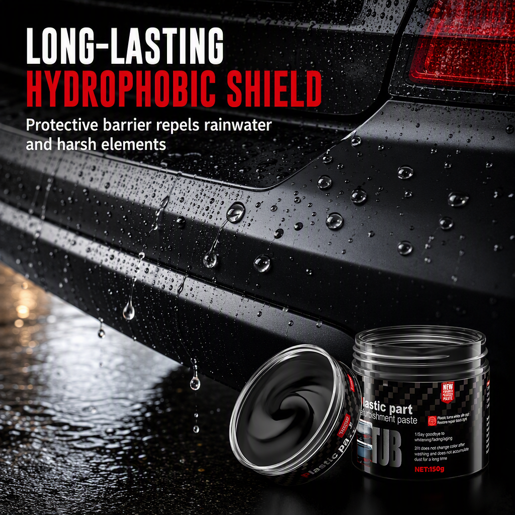 Car Interior Plastic and Rubber Restorer Cream Leather Seat Refurbishing Paste and Shine Protective Coating Agent