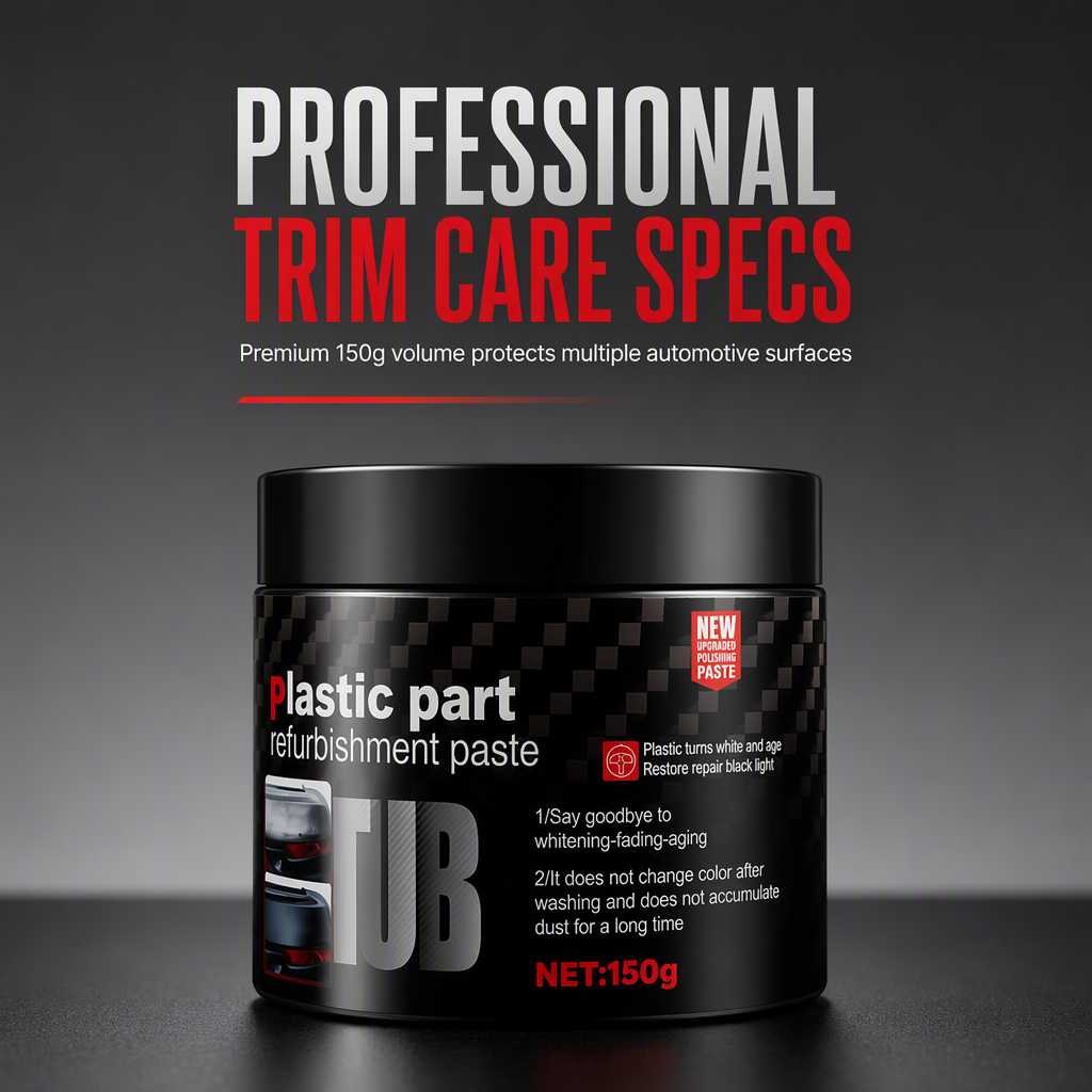 Car Interior Plastic and Rubber Restorer Cream Leather Seat Refurbishing Paste and Shine Protective Coating Agent