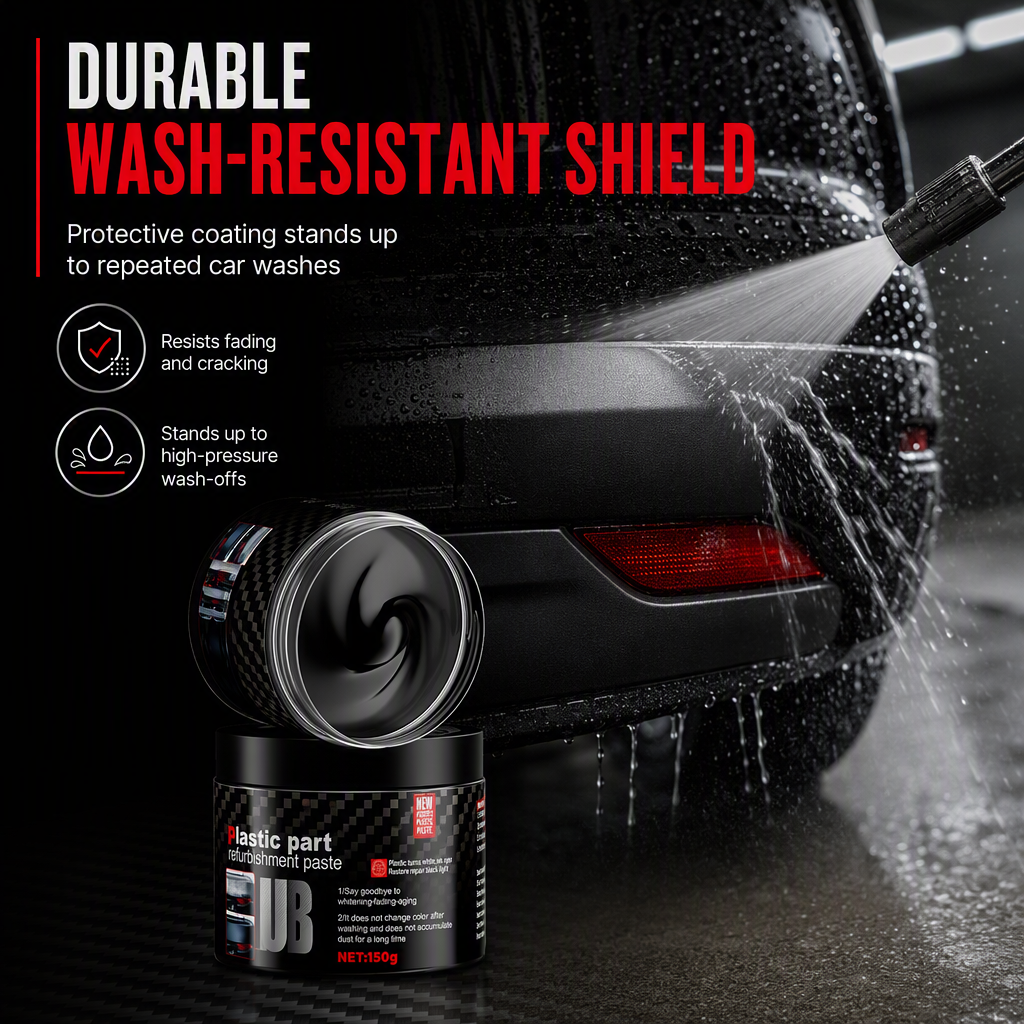 Car Interior Plastic and Rubber Restorer Cream Leather Seat Refurbishing Paste and Shine Protective Coating Agent