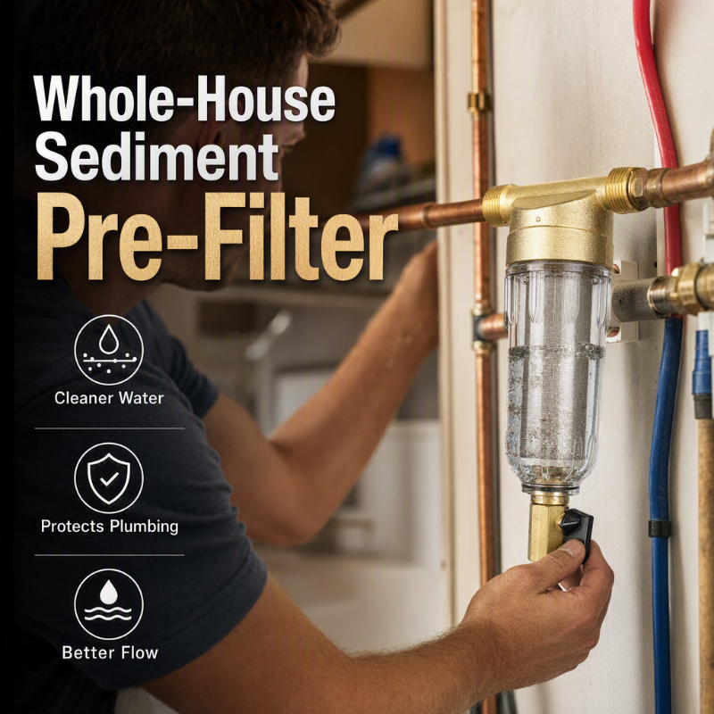 Whole-House Sediment Pre-Filter