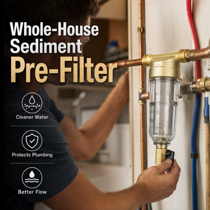 Whole-House Sediment Pre-Filter