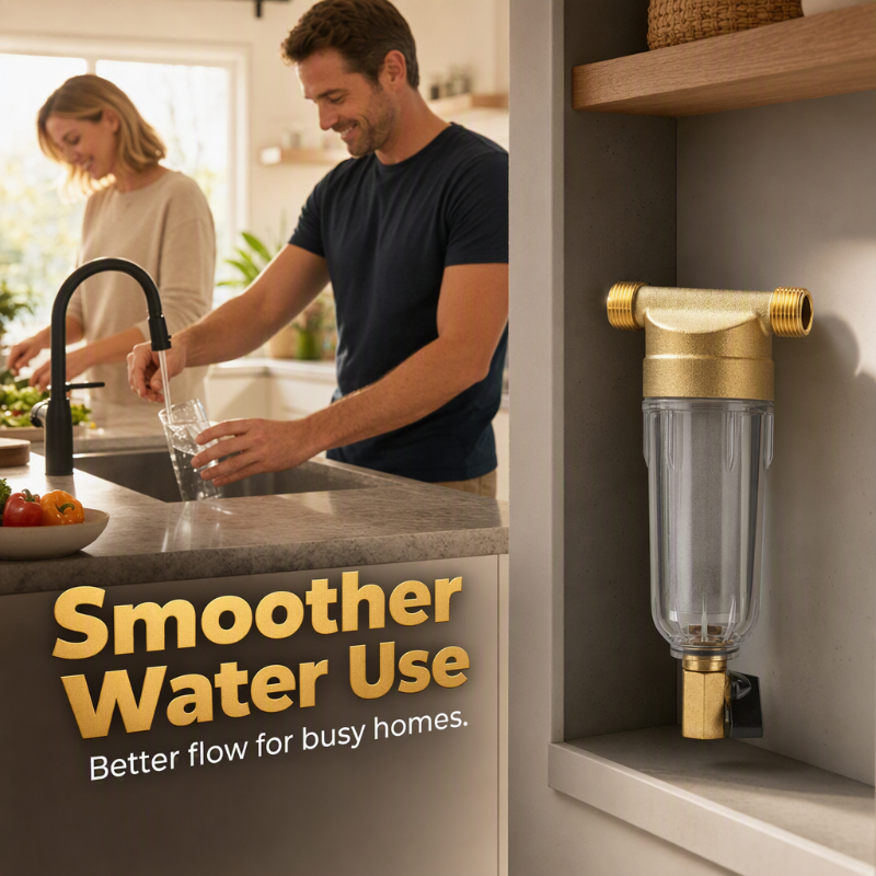 Whole-House Sediment Pre-Filter