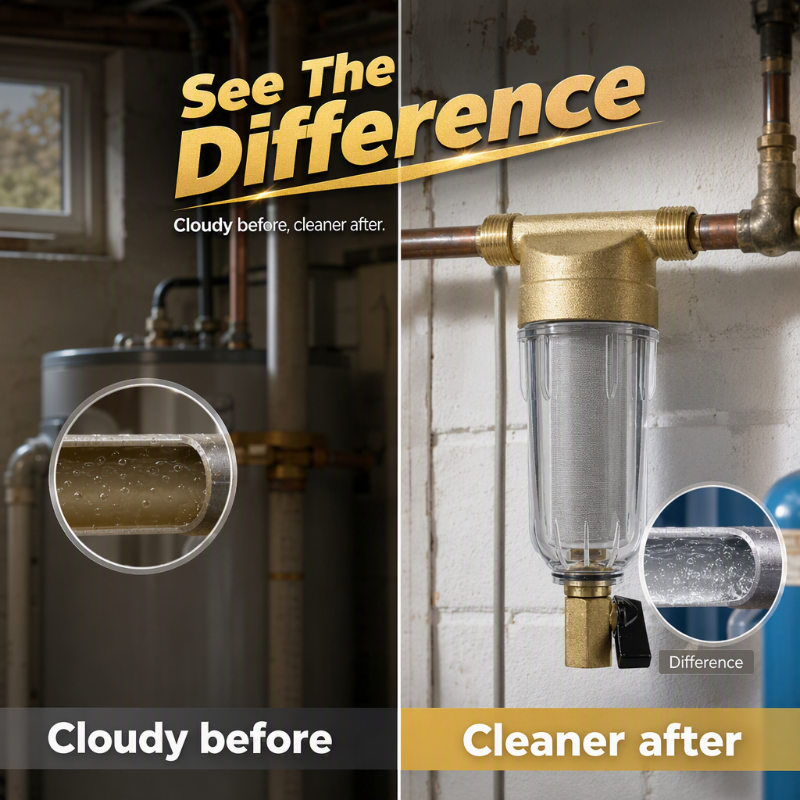 Whole-House Sediment Pre-Filter