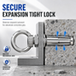 📢📢50% OFF !! ⏰304 Stainless Steel Eyebolt Expansion Bolts with Ring Hook Lifting Eye Anchor Screws