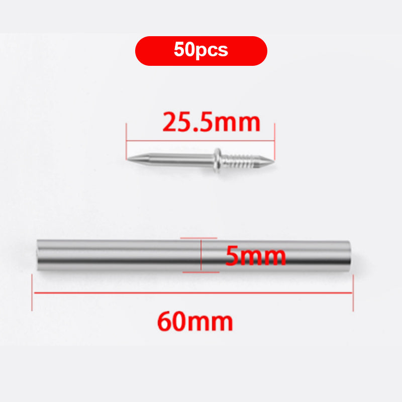 🔨 Save 50%! 🛠️ Carbon Steel Nails – Seamless installation & durable ✨
